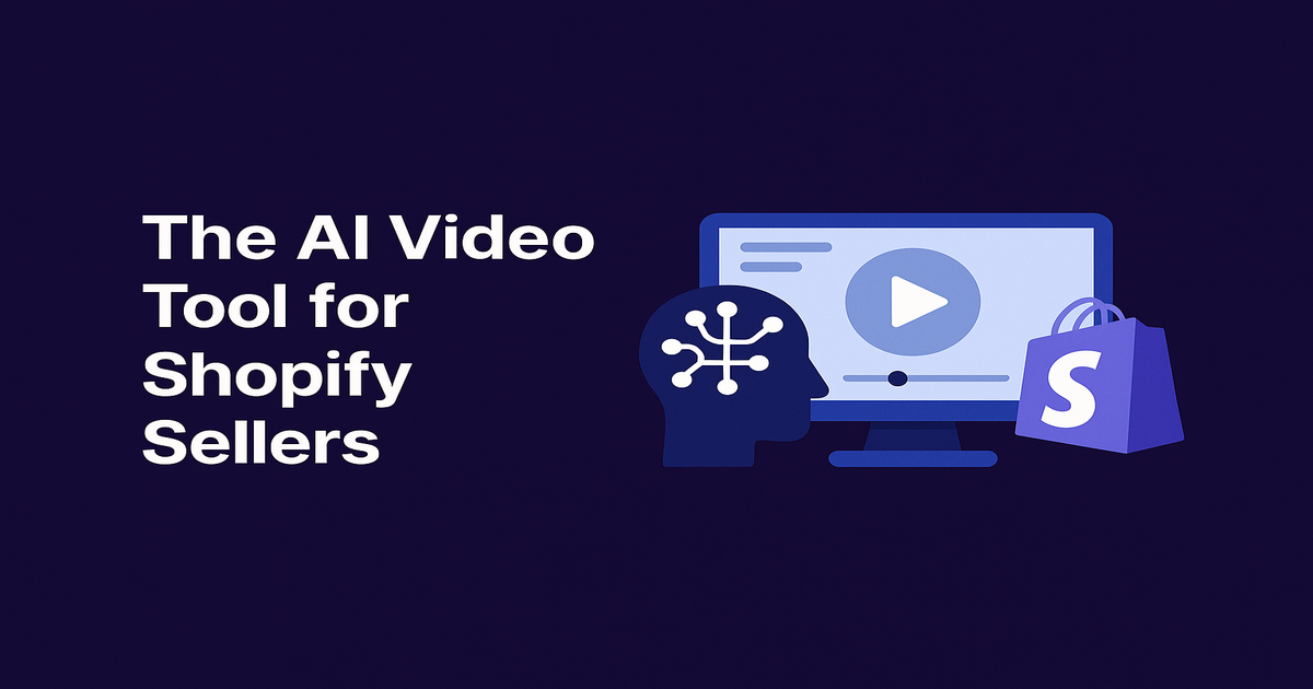 Provid.AI for Dropshippers — The AI Video Tool for Shopify Sellers Who Don't Own Their Products