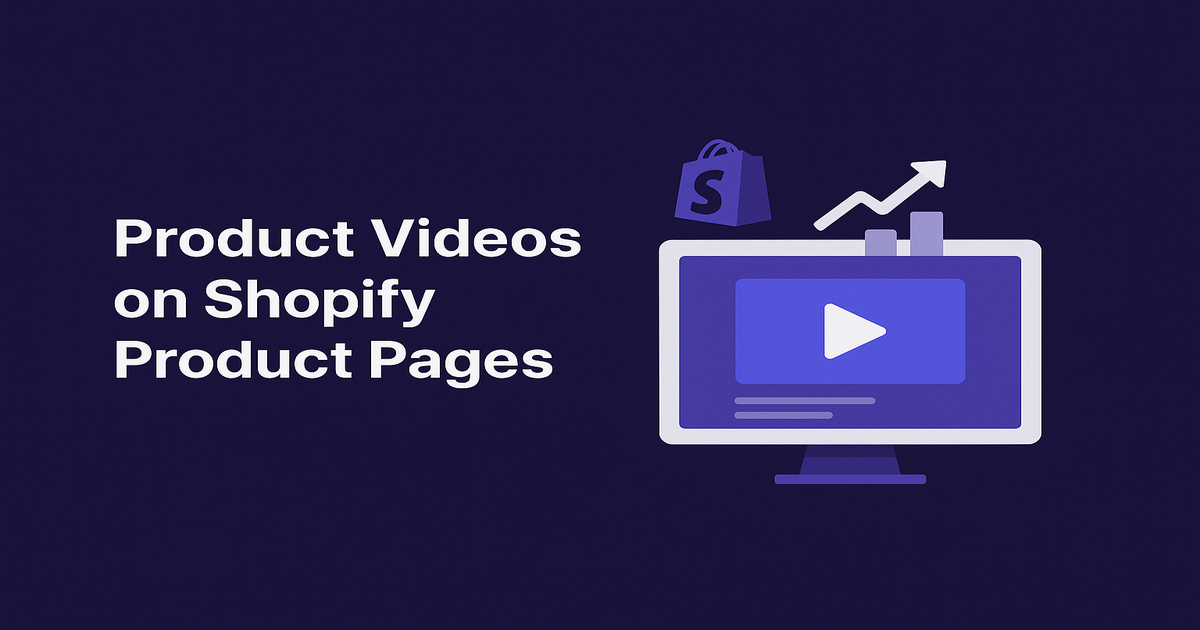 Product Videos on Shopify Product Pages — The Conversion Rate Impact